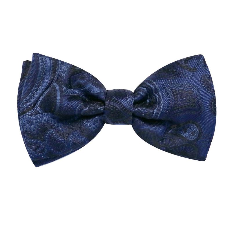 Fellini Luxe Paisley Bow Tie image number 2
